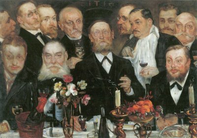 Die Logenbruder de Lovis Corinth